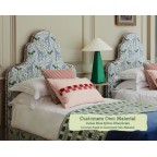 Single Bed Eigg James Hare Sylvan Blue Green Contrast Piped Customers Own Material