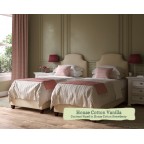 Single Bed Puffin House Cotton Vanilla Contrast Piped House Cotton Vanilla