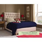 Single Bed Lismore Customers Own Material 150cm Low Headend Self Buttoned