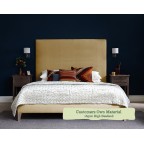 Single Grand Bed Arran Customers Own Material 165cm High Headend 6ins Legs