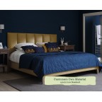 Single Grand Bed Taransay Customers Own Material 150cm Low Headend 6ins Legs