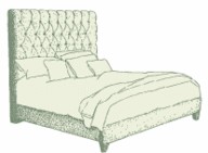 Small Double Lismore Bed