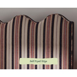 Euro King Solas Headboard Self Piped Edge