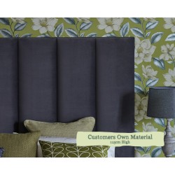 Euro King Headboard Taransay Customers Own Material 115cm High