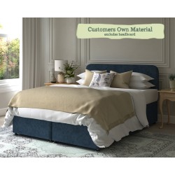 Euro King Ottoman Alderney Customers Own Material