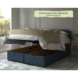 Euro King Ottoman Alderney Customers Own Material