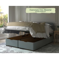 Euro King Ottoman Alderney Customers Own Material