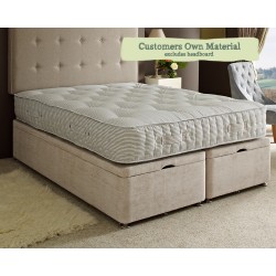 Euro King Ottoman Alderney Customers Own Material