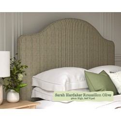 Kingsize Headboard Barra Sarah Hardaker Roussillon Olive 96cm Height Self Piped