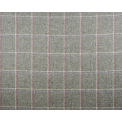 Wool Check Grey Swatch