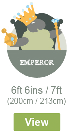 Emperor Width - 6ft 6ins or 7ft Wide - 200cm or 213cm