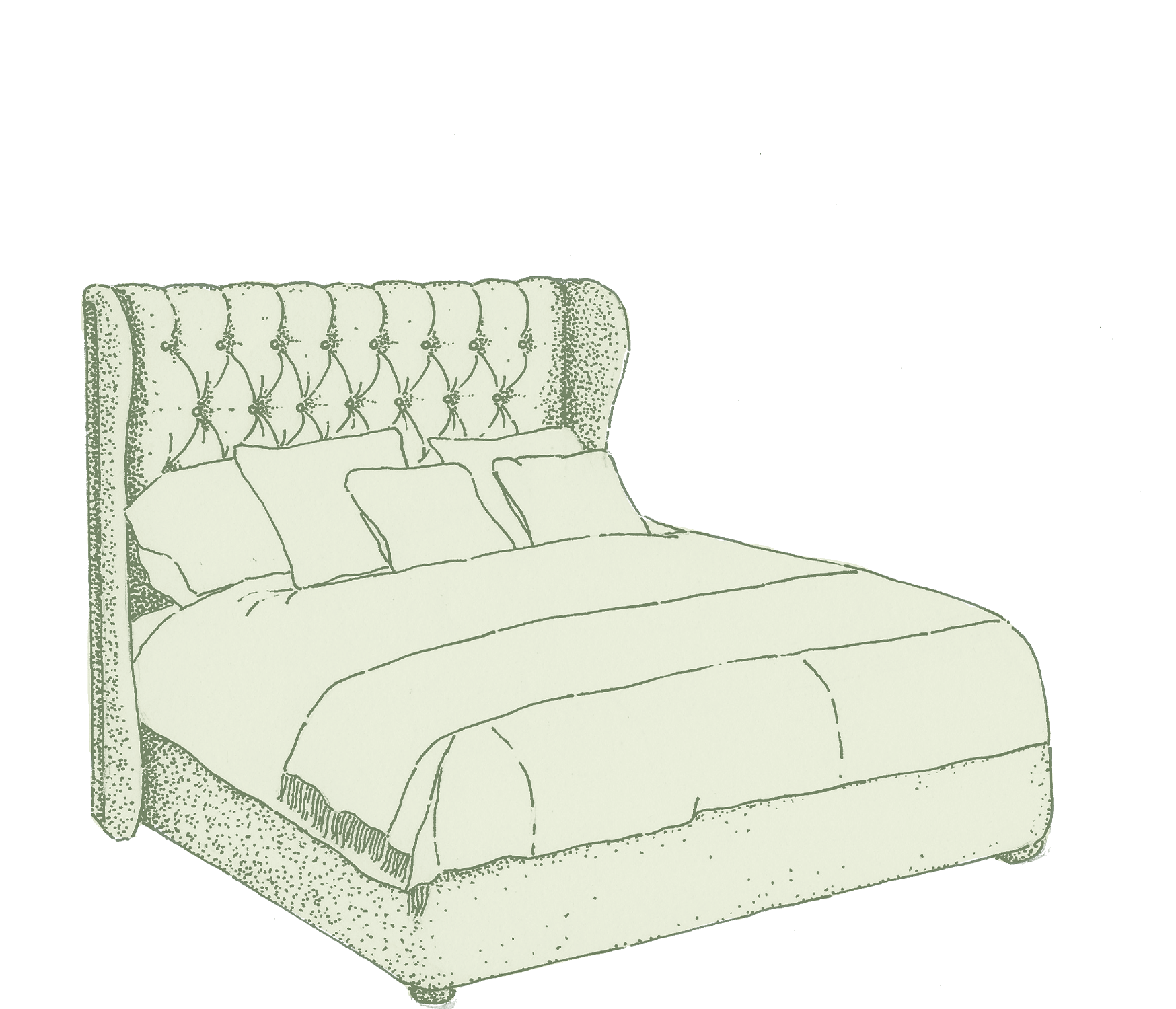 Winged Iona Headboard