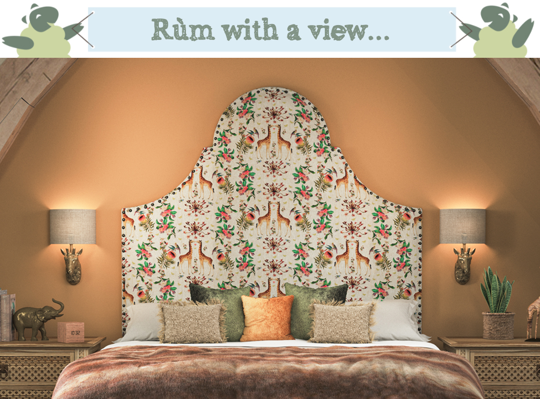 Rum-Headboard-Porcupine-Rocks-Giraffe-Blossom-Antique-Brass-Nail