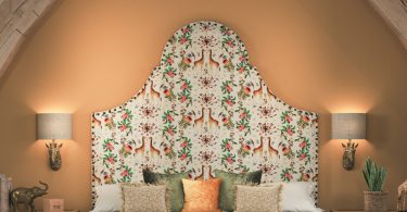 Rum-Headboard-Porcupine-Rocks-Giraffe-Blossom-Antique-Brass-Nail