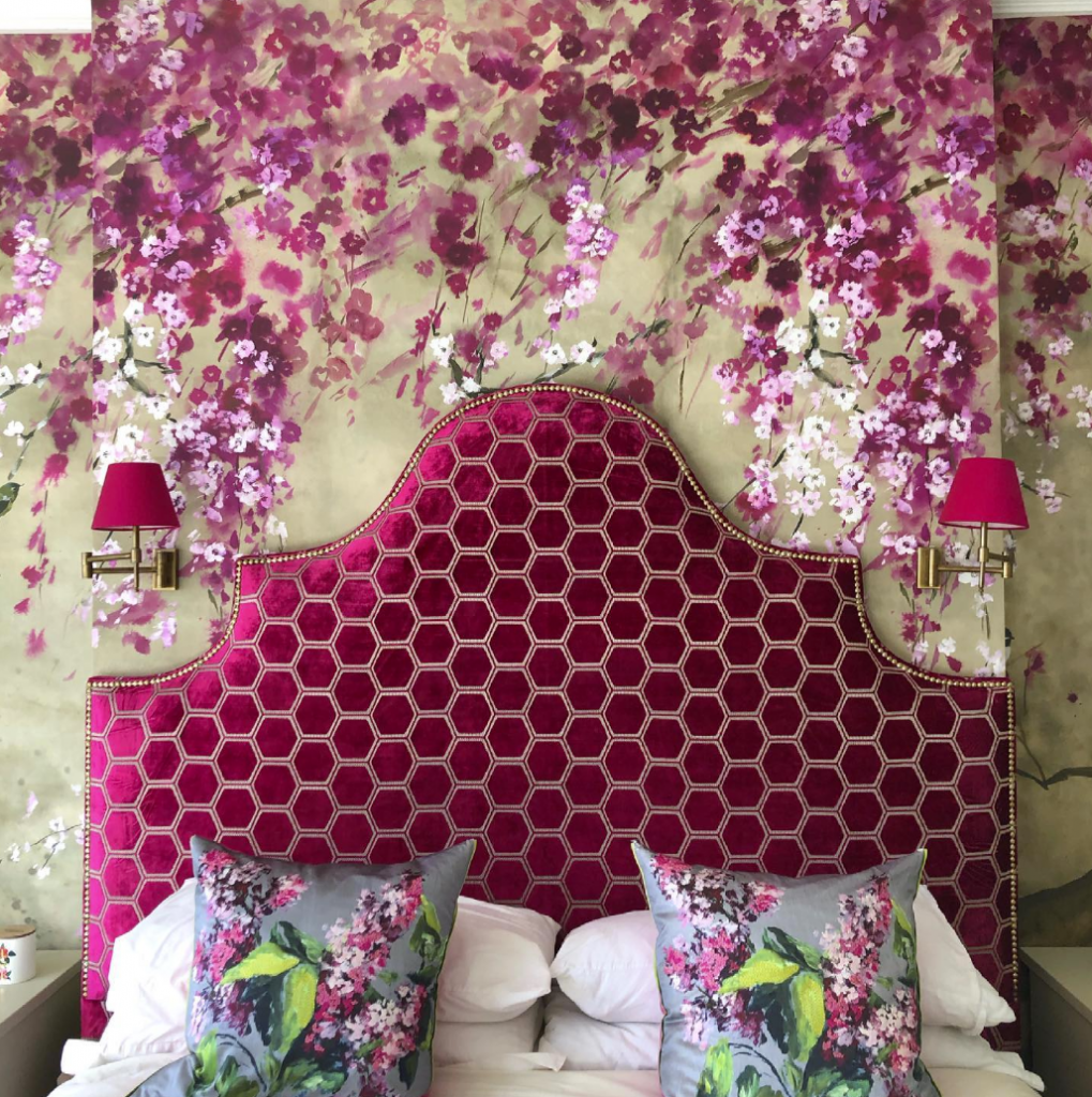 Headboards in Designer’s Guild Fabrics The Headboard Bedroom