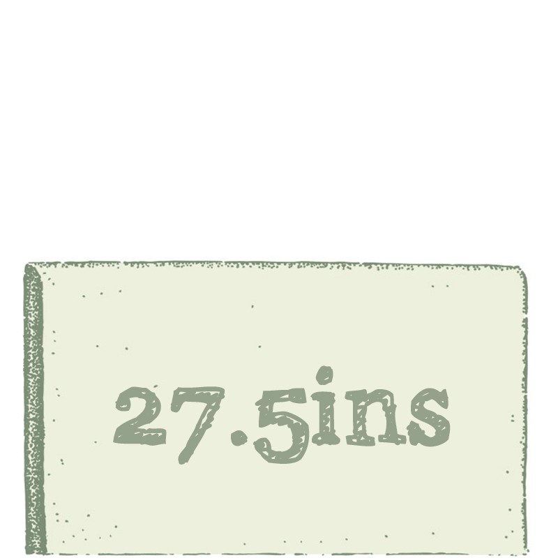27.5ins (70cm)