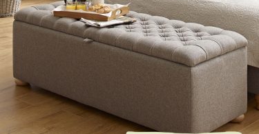 matching ottoman for your headboard