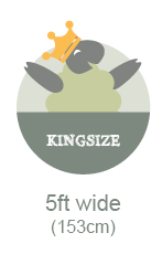 Kingsize Width - 5ft Wide - 153cm