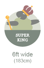 Super King Width - 6ft Wide - 183cm