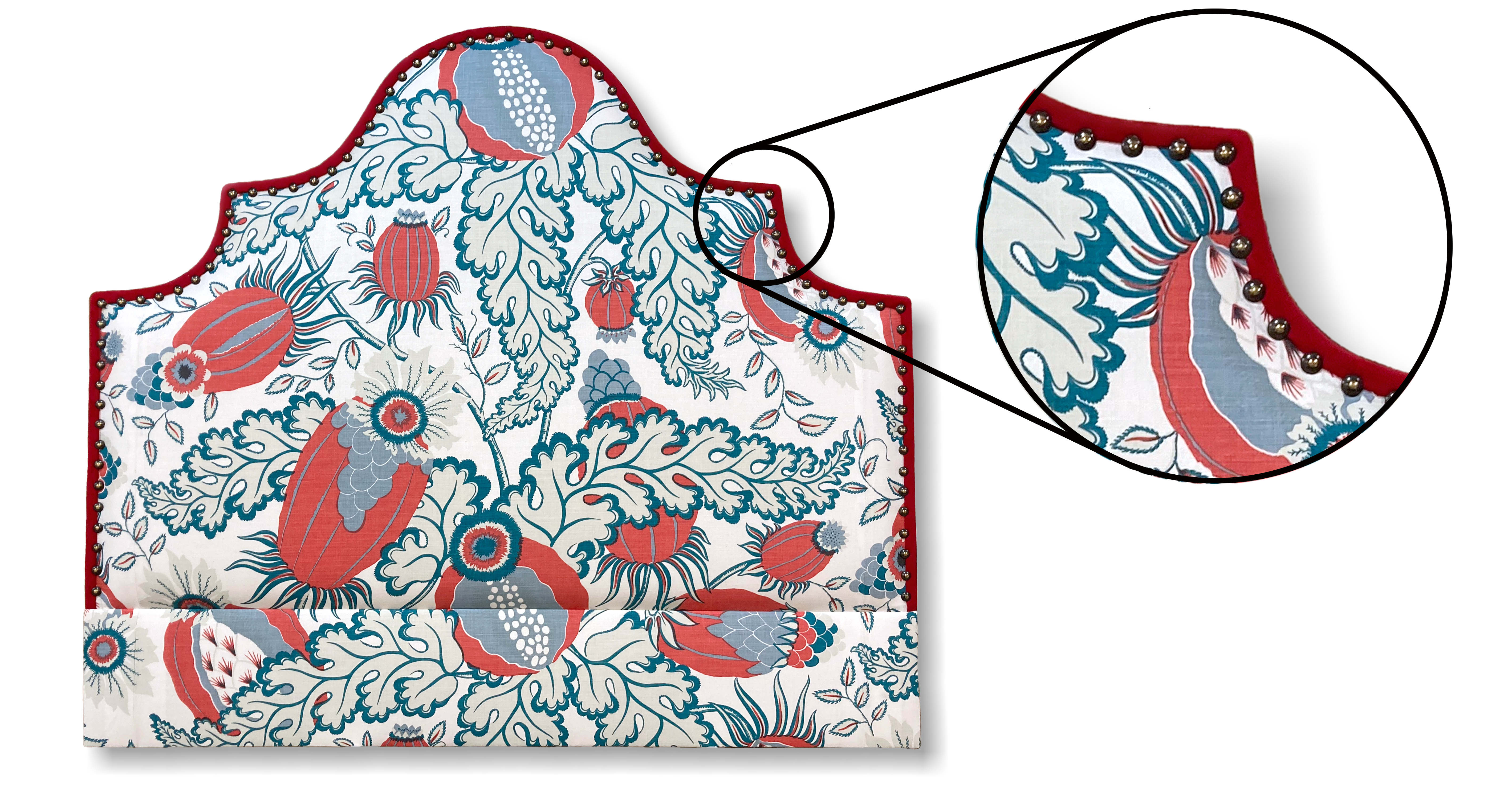 Bespoke Headboard Border Treatments