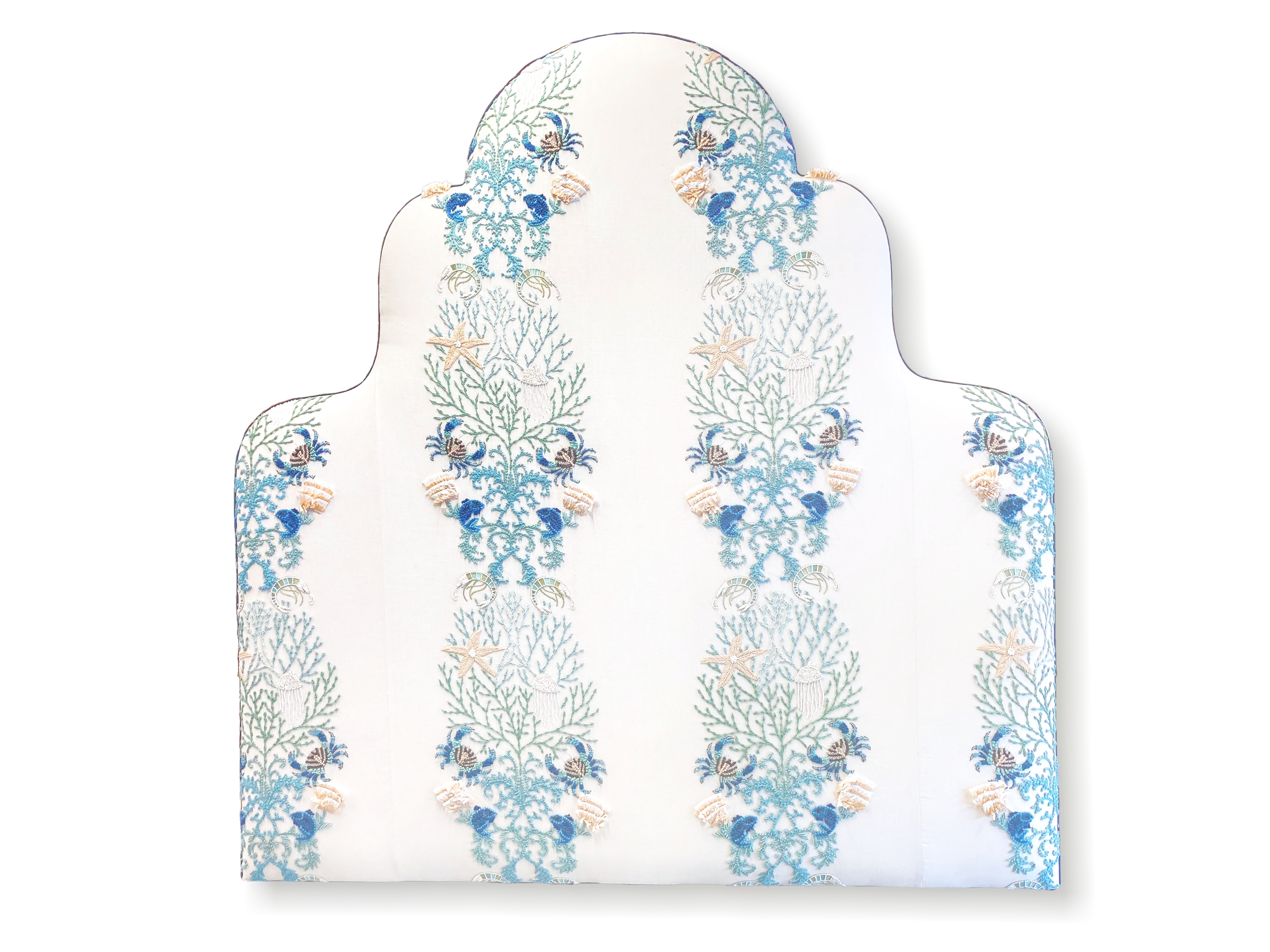 Rum-Headboard-Porcupine-Rocks-Giraffe-Blossom-Antique-Brass-Nail